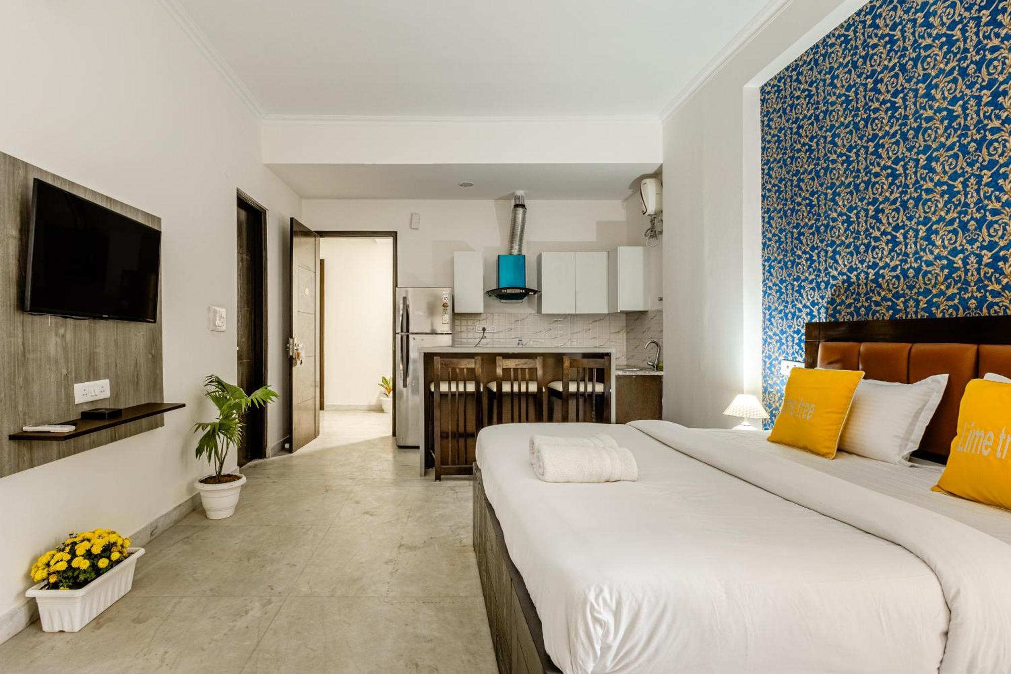 Lime Tree Service Apartment Golf Course Road, Gurgaon Extérieur photo