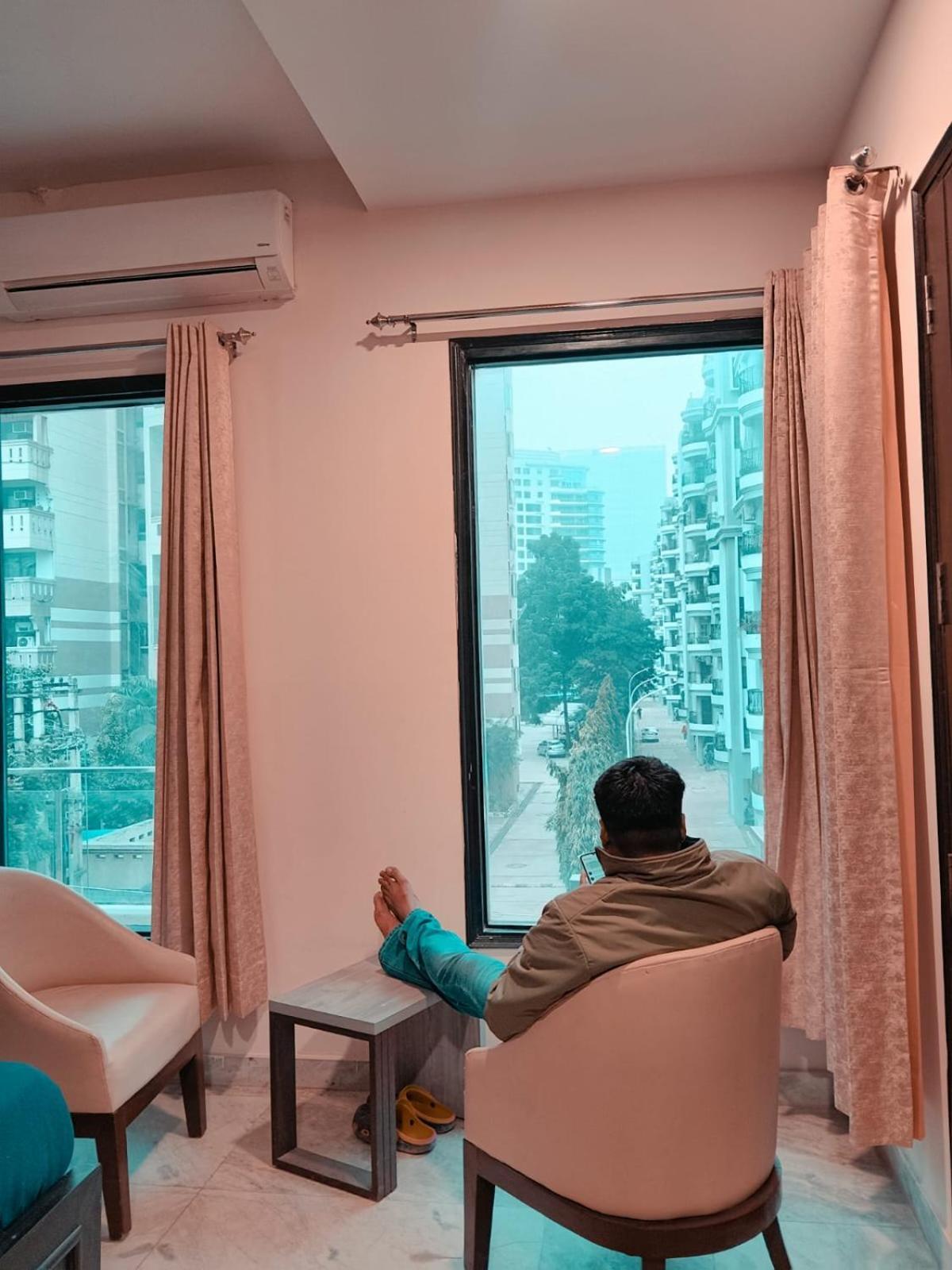 Lime Tree Service Apartment Golf Course Road, Gurgaon Extérieur photo