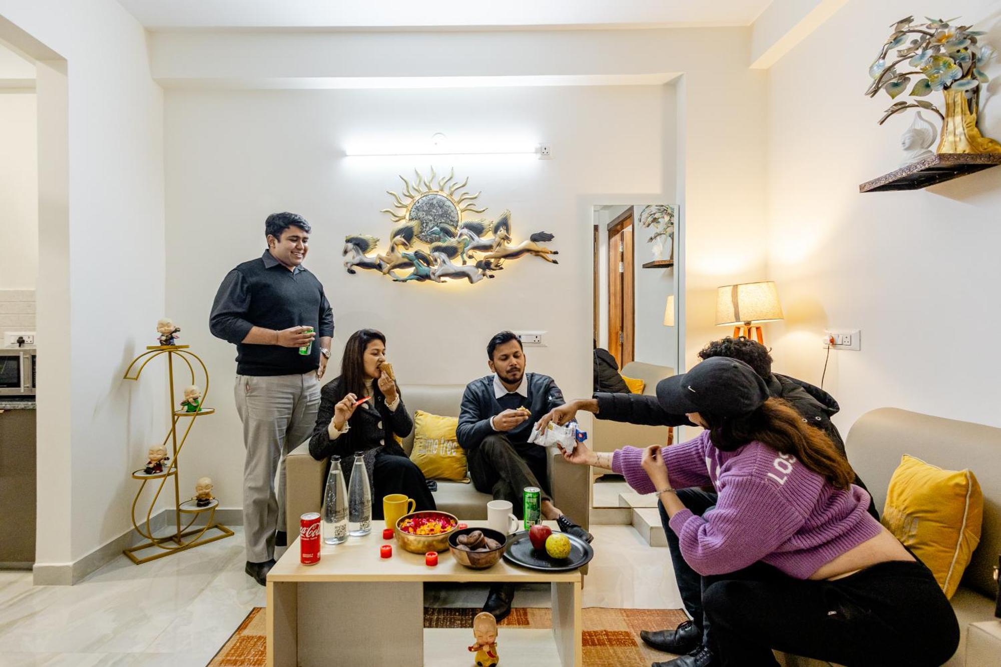 Lime Tree Service Apartment Golf Course Road, Gurgaon Extérieur photo