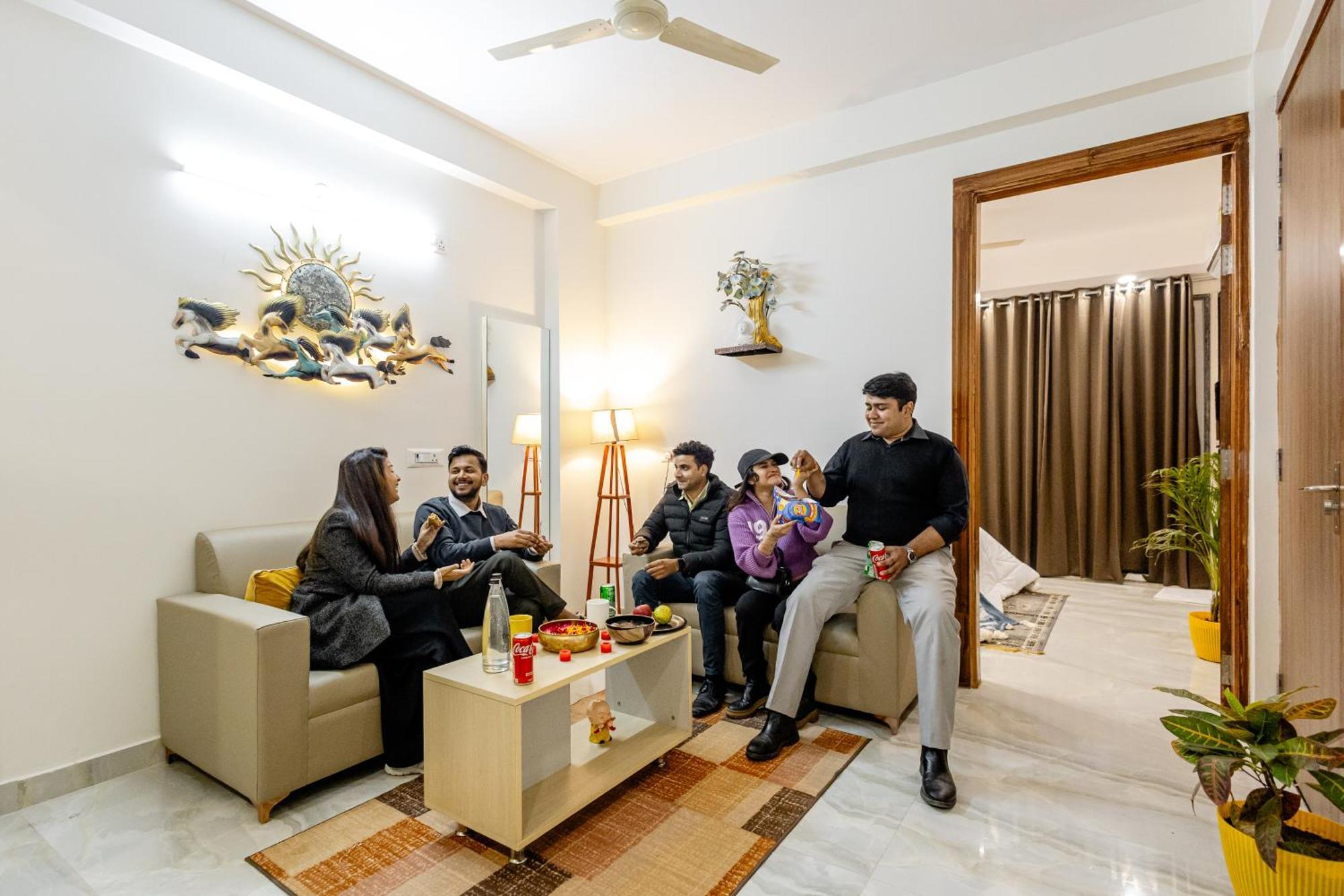 Lime Tree Service Apartment Golf Course Road, Gurgaon Extérieur photo